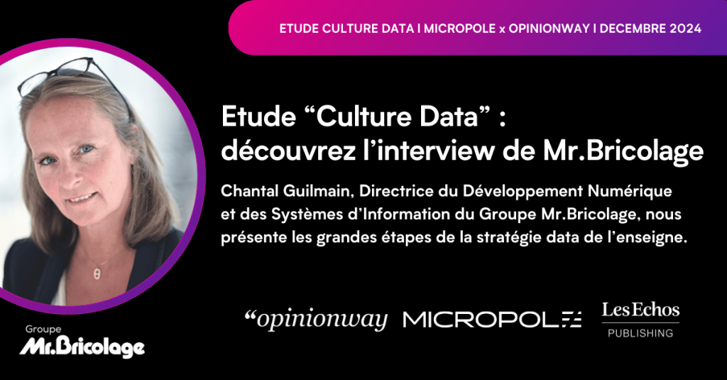 etude culture data interview de mr bricolage micropole opinionway les echos publishing