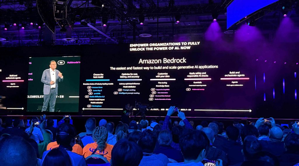 AWS re:invent 25 Amazone Bedrock keynote